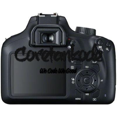 Canon EOS 4000D Kamera DSLR Murah - CoretanKodeCOM