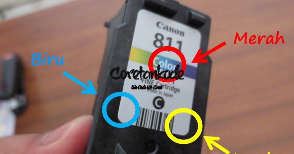 Cara Mengisi Tinta Warna pada Cartridge Canon IP2770 - Eminence Solutions